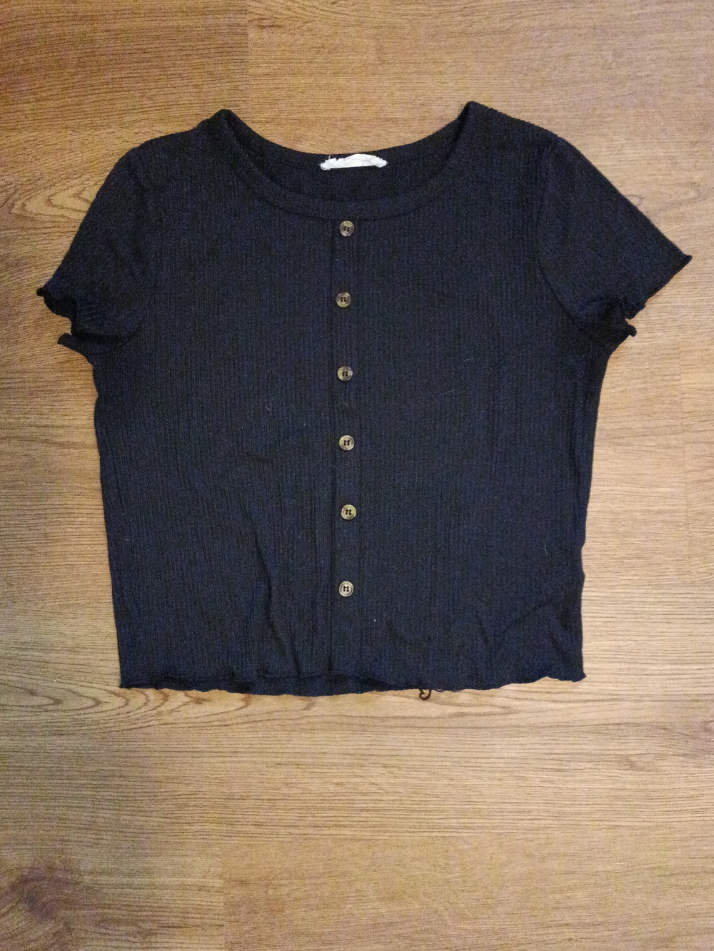 Classic Black Crop Top